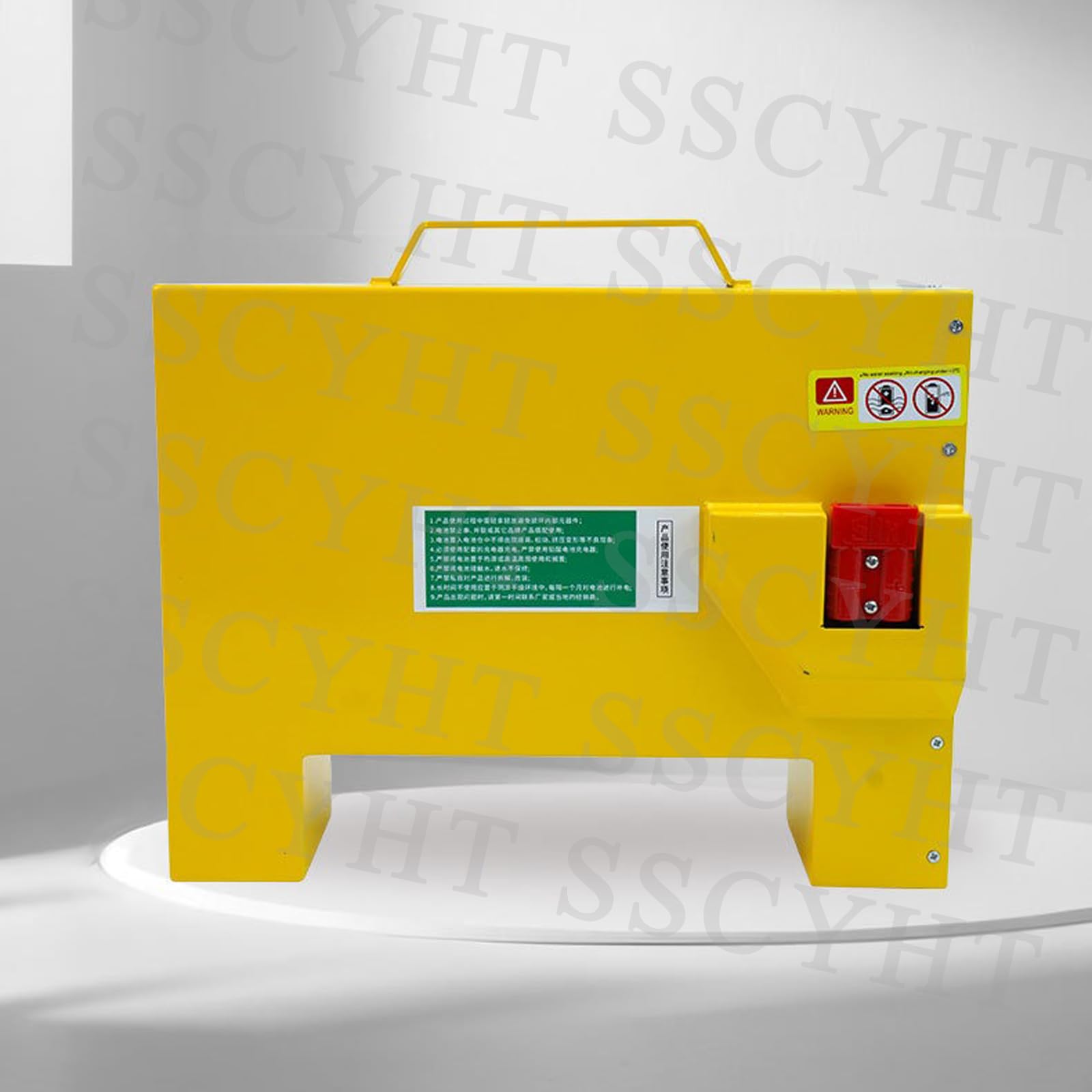 Batteria al Litio 48V 20Ah CBD15W-LiX per transpallet 15JW-I | Kit riserva per transpallet elettrico esente manutenzione, con impugnatura portatile, rimovibile e custodia in metallo