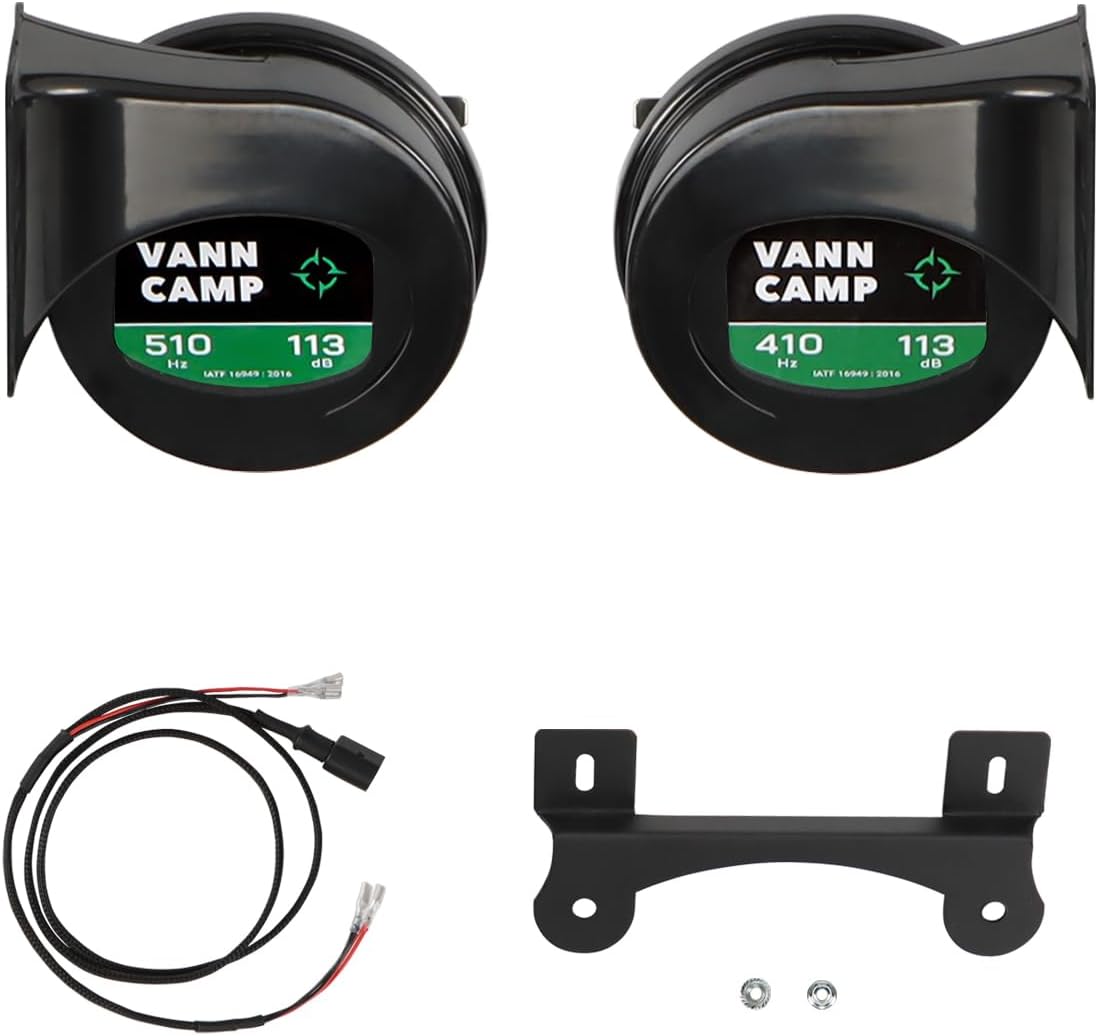 Horn Kit for Mercedes-Benz Sprinter VS30 2019–2026, Waterproof Dual Loud Horns, Direct Fit Replacement with Harness, Enhanced Driving Experience