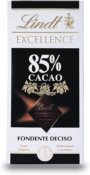 Lindt Excellence Tavoletta di Cioccolato Fondente 85% Cacao, 100g - 1