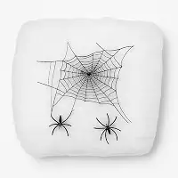 Kit 5 Pacotes Teia de Aranha com 10 Aranhas Pretas – Decoração Halloween, Festas Temáticas, Casa Assombrada, Ambientes Internos e Externos
