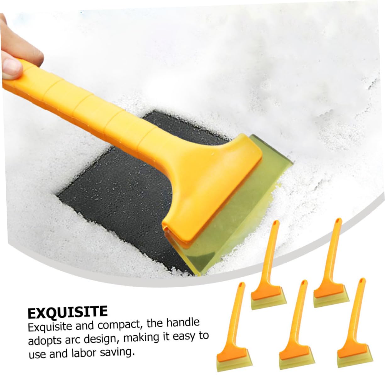 iplusmile 15piezas Herramientas para Quitar Nieve y Hielo Cepillo y Rascador De Hielo para Automóvil Accesorios De Invierno para Limpieza De Parabrisas y Remoción De Nieve