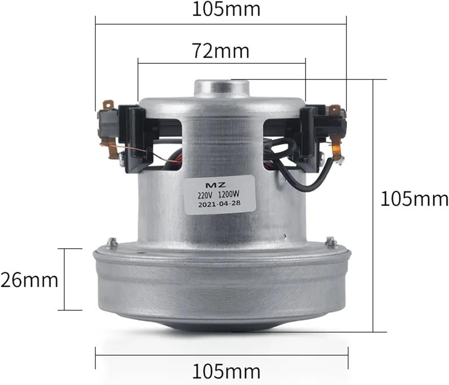 Vacuum Cleaner Parts 1200W Motor ，Compatible for Media， Widely Used On Others Brand Vacuum