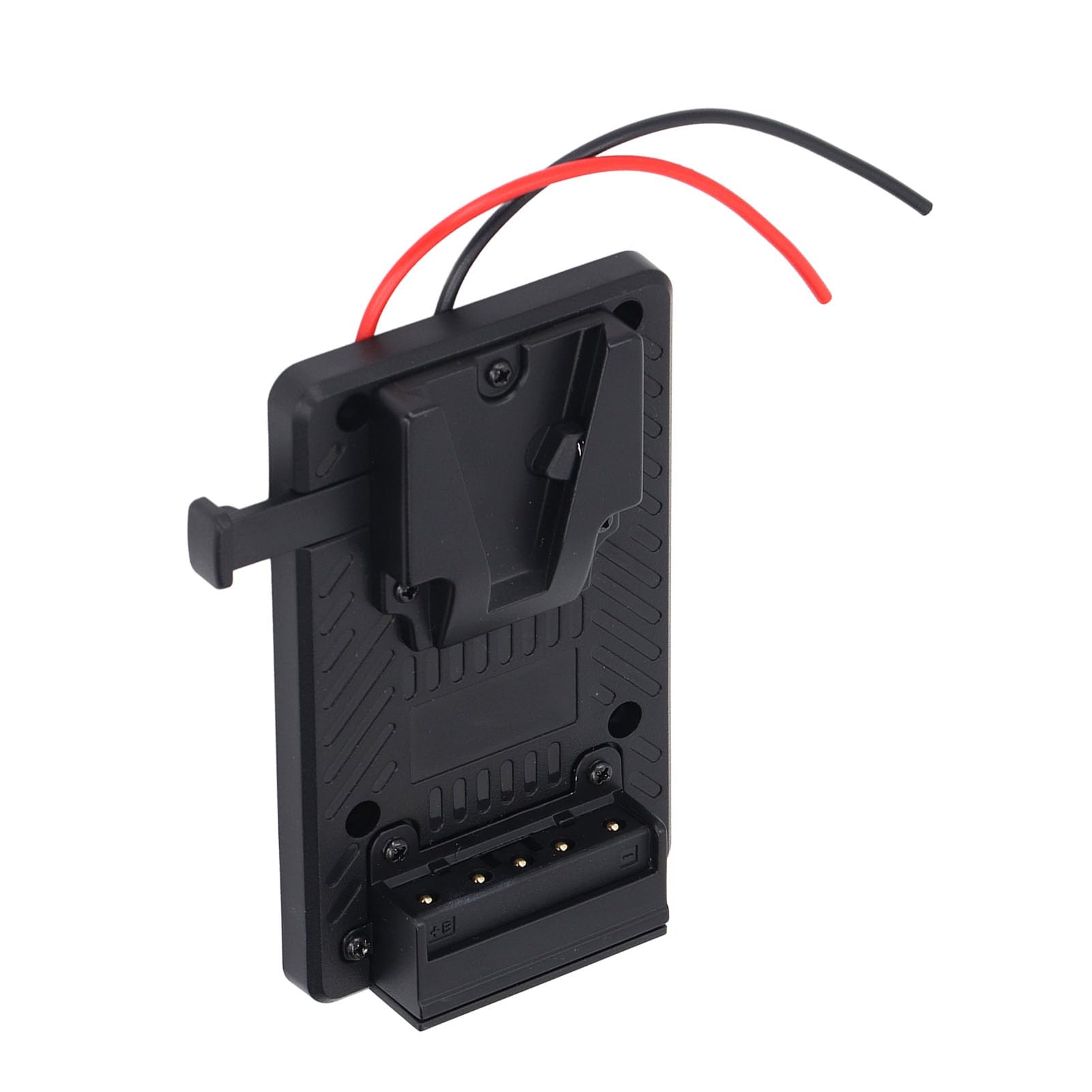Zinc Alloy V Mount Battery Plate, High Hardness Lightweight Design for Camera Video Equipment with 14.8V Input and Output Voltage