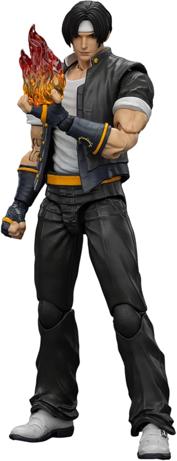 JOYTOY SNK KOF 98UM Hero Team Kyo Kusanagi 1/18 Action Figure Collect and Display Model