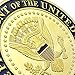 SDKWDH President Trump 2020 Dollar Uncertified/Seller Graded Brass Coin - United States Presidential Challenge