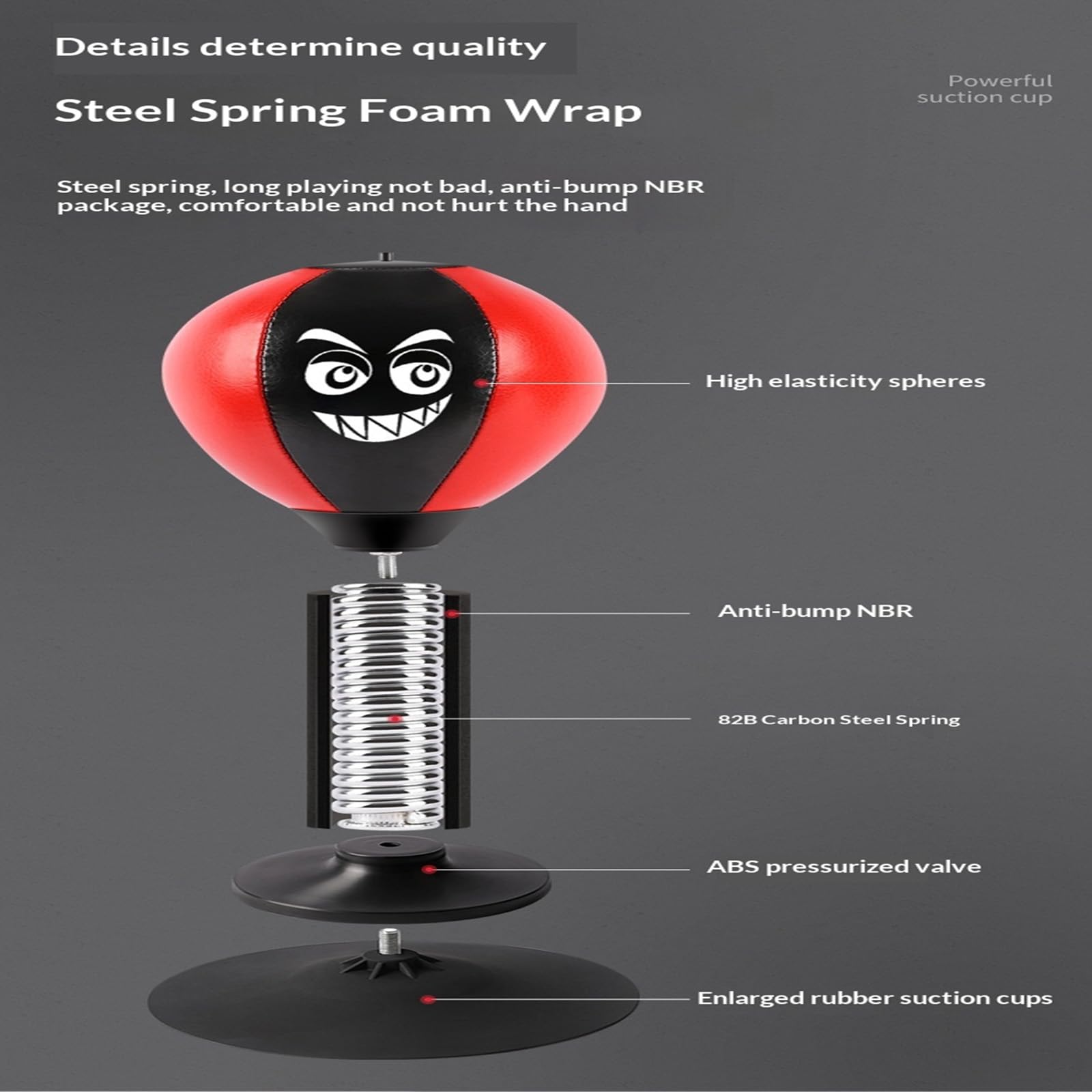 Computer Pugilism Speed Spheres sacco da boxe per la coordinazione occhio-mano allenamento divertente regalo pugilismo sfera