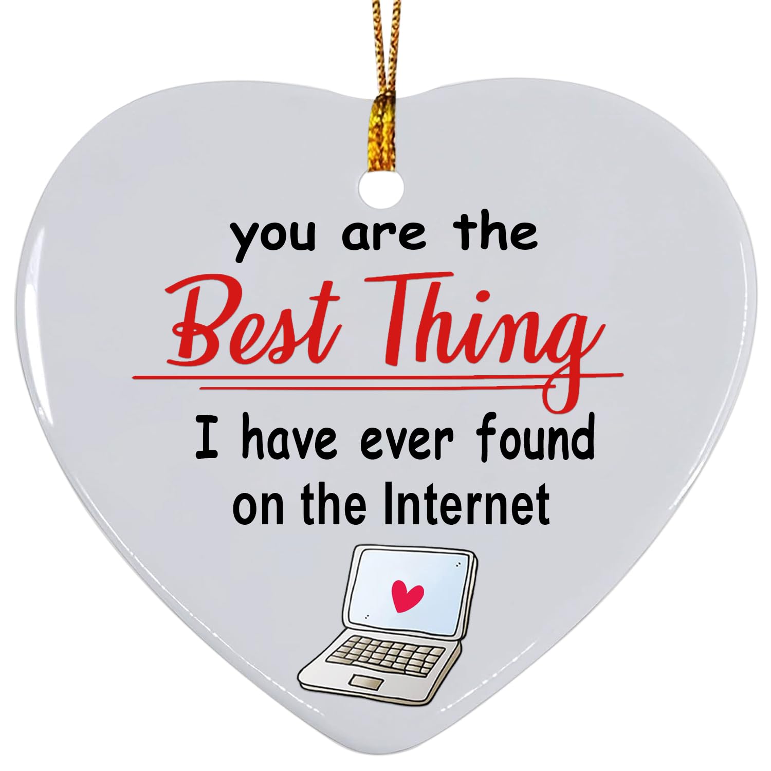 Best Thing I Found On The Internet, Couples Ornament 2026, Husband Ornament