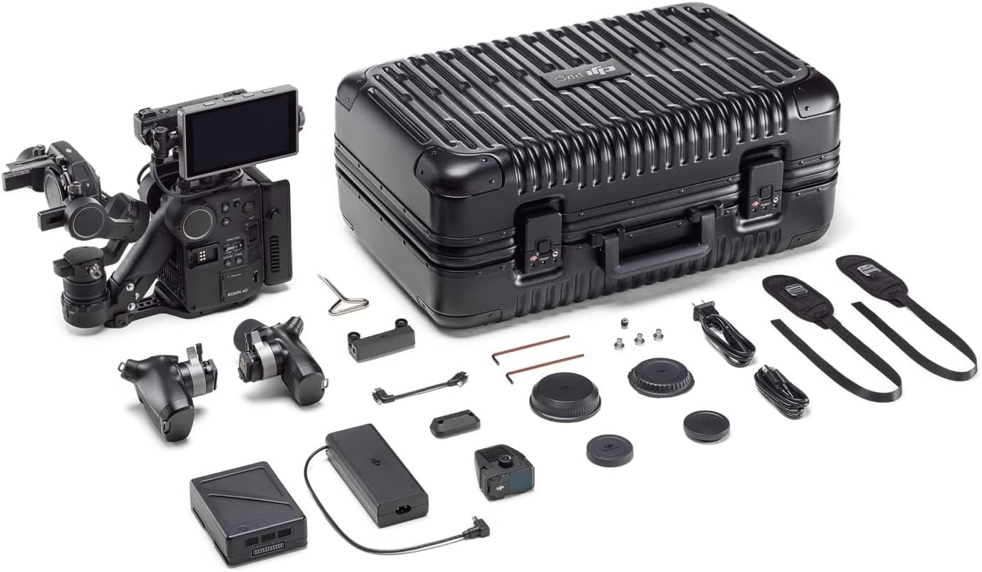 DJI Ronin 4D-6K, 4-Axis Stabilization on Par with a Dolly, Highly Integrated Modular Design, Full-Frame Gimbal Camera, 6K/60fps and 4K/120fps Internal ProRes RAW Recording, LiDAR Range Finder and More
