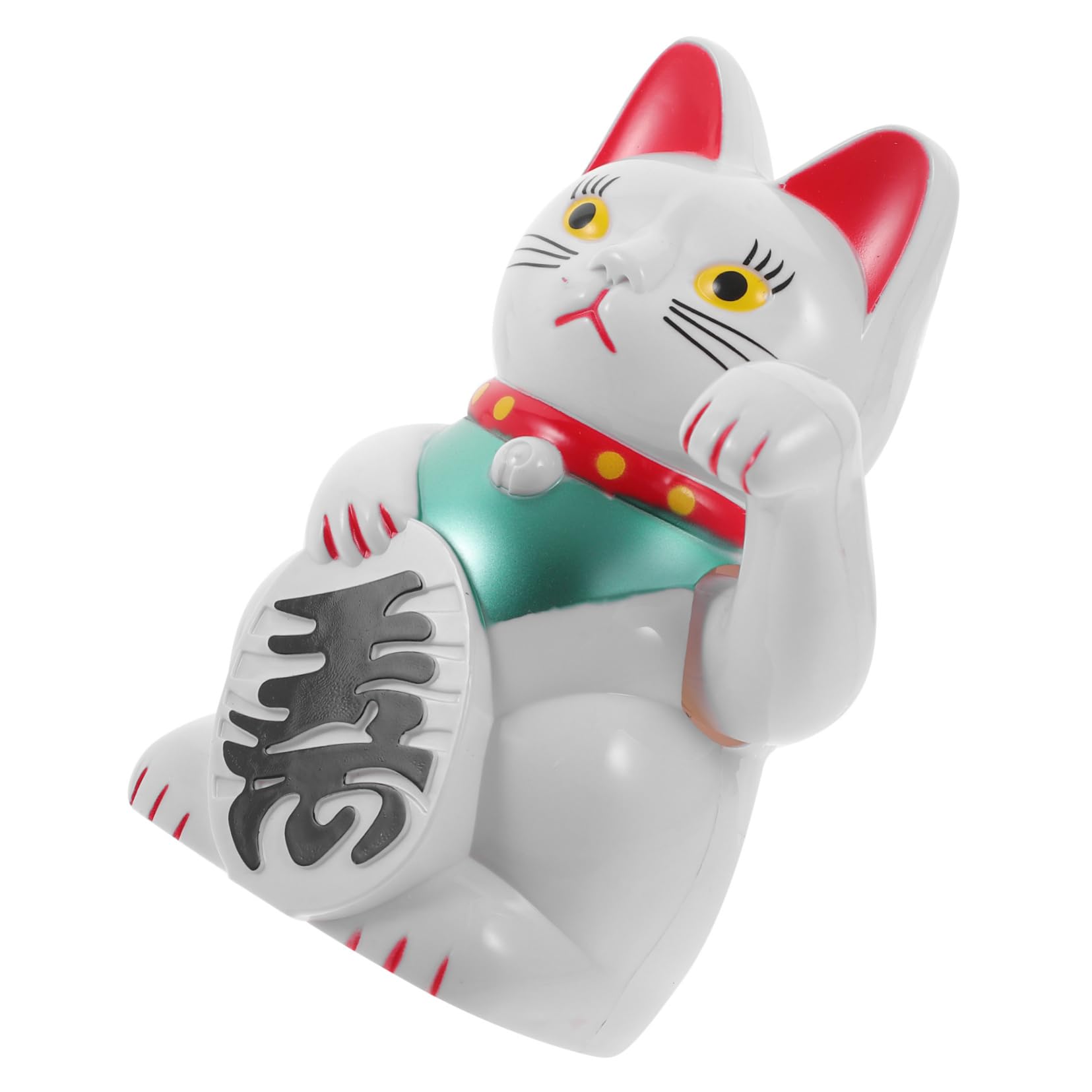 Cabilock 5 Piezas Gato De La Suerte Agitando La Mano Decoraciones Pata Decoración De Oro Decoración Japonesa Gato Asiático De La Suerte Figura De Gato De Escritorio Abdominales
