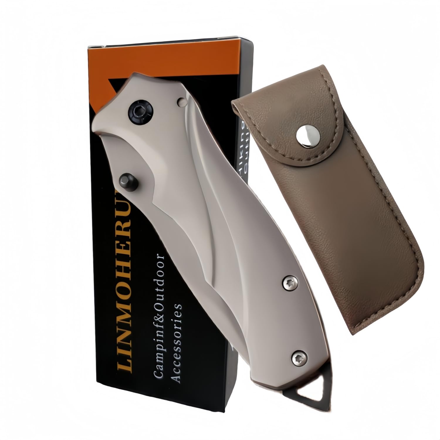 LINMOHERUI 1 Pieces Folding Tool, Multi Tool with Cutting Function,Stainless Steel Folding Multitool Survival Equipment,Pocket Gadgets for Men Outdoor, Camping, Hiking