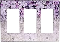 Vista 48 de Placa de pared de tortugas marinas, hierba oceánica, medusas, peces y algas marinas, placa de pared de doble palanca, cubierta de interruptor de luz