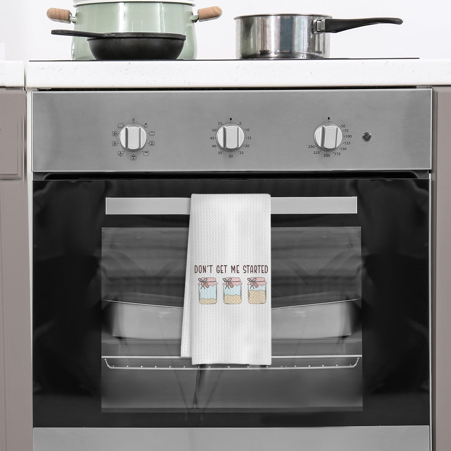 Funny Baking Kitchen Towels, Bread Bakers Gifts for Women Dish Tea Towels for Kitchen Baking, Bakery Decor Hand Towels, 16x24 Inches - Image 5