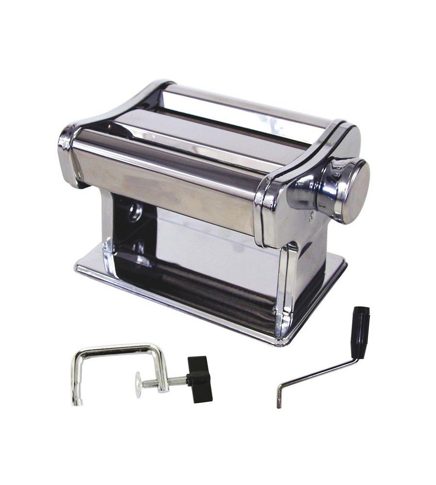 Machine à pâtes Totally Addict Ku6088 laminoir ravioli spaghetti inox