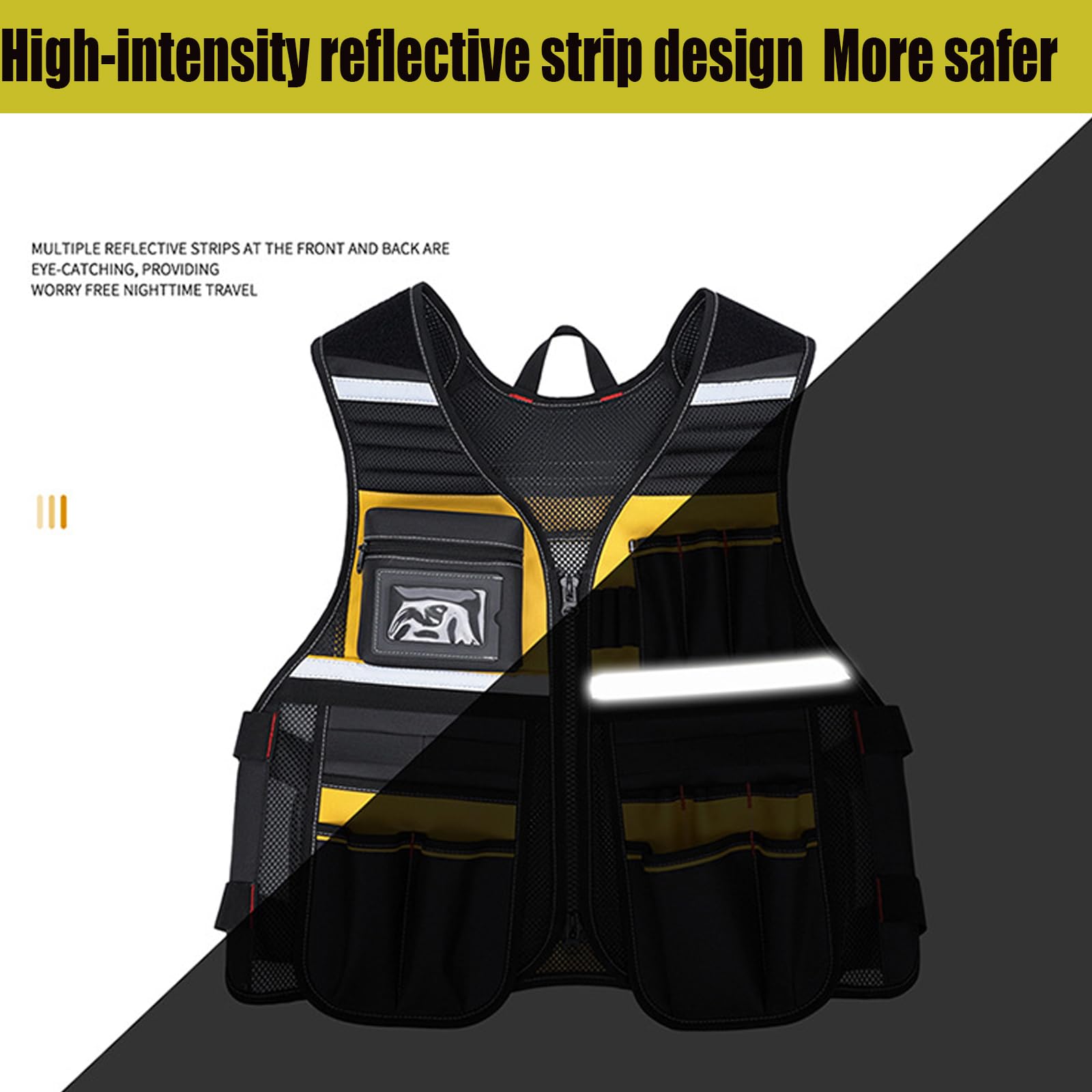 Safety Vest Atlas Utility Vest Utility Vest Atlas 46 Hi Vis Vest