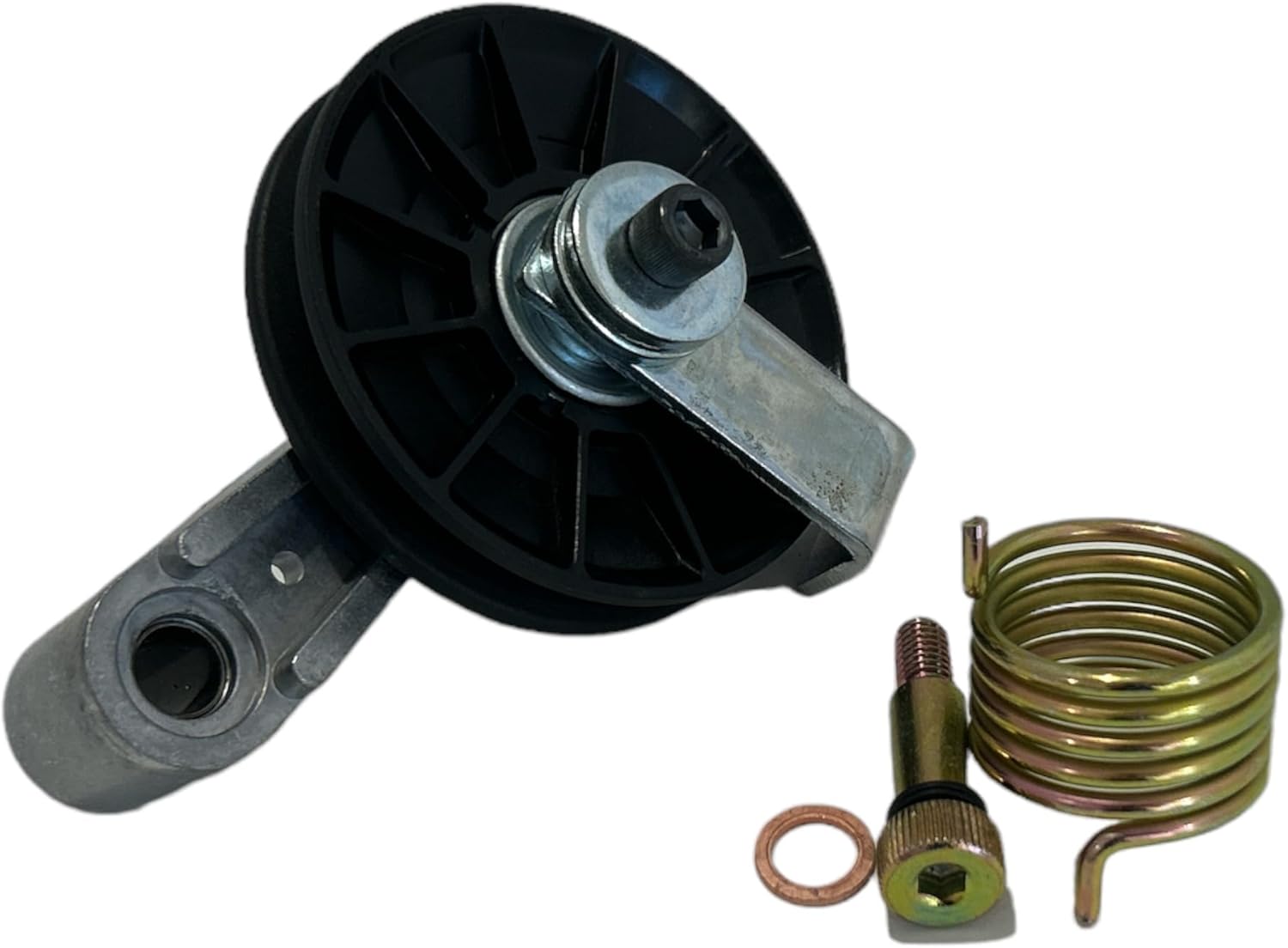 Arko Drive Belt Tensioner & Cooling Fan Pulley Tensioner Kit Fits Bobcat Skid Steer Loaders 653 751 753 763 773 7753 S130 S150 S160 S175 S185 S205 S510 S530 S550 S570 T140 T180 T190