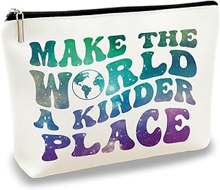 Bolsa de maquillaje motivacional Make the Wor...