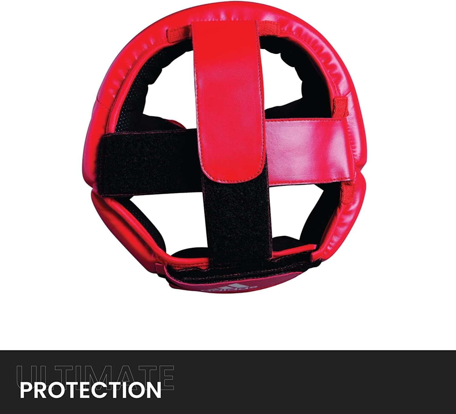 adidas Unisex's USA Boxing Approved Amateur Boxing Head Guard for Boxing and Punching Protection - for Men and Women (Medium, Red)