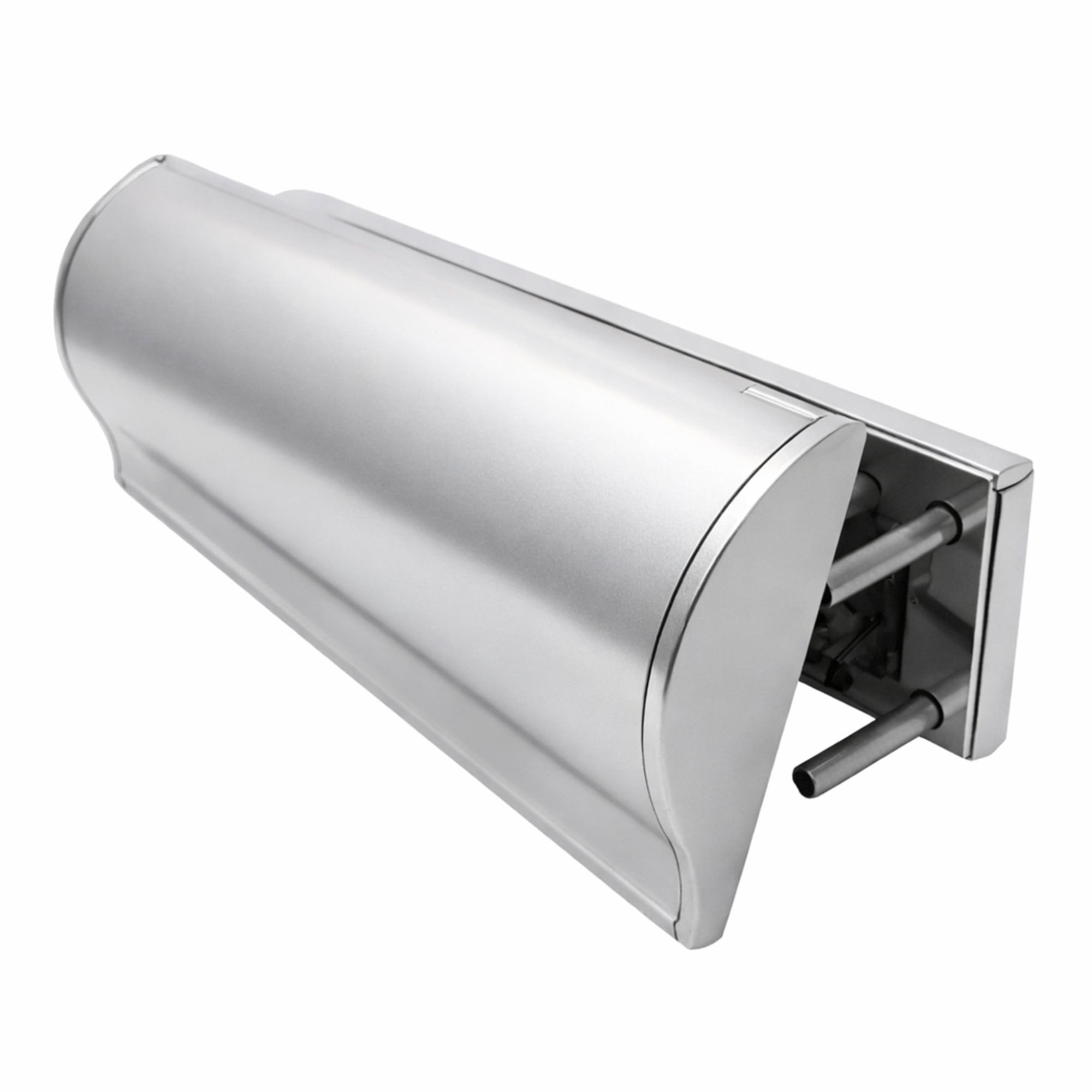 Boîte aux lettres intérieure acier inox argent UAP Soterian pour mur et portail