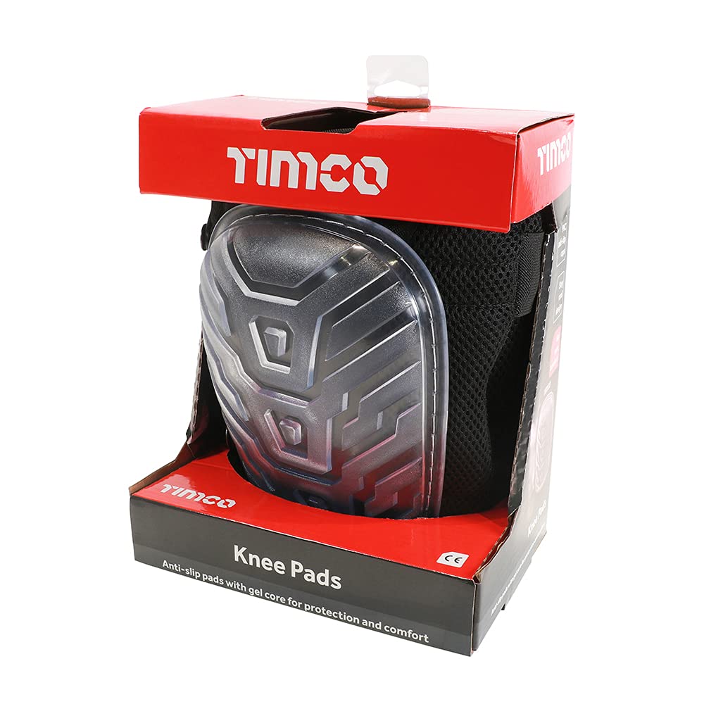 TIMCO Genouillères en gel antidérapant - Taille unique - 770456