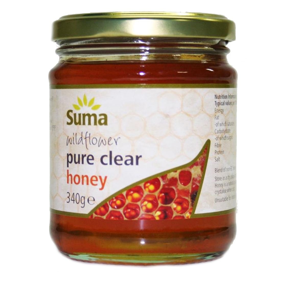 Suma | Wildflower Honey - Clear | 6 x 340G