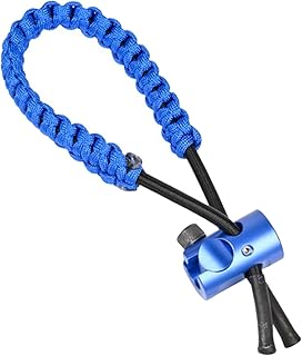 HOOLRZI Cuerda de muñeca trenzada de nailon ajustable, rápida y desmontable, accesorios de tiro, duraderos