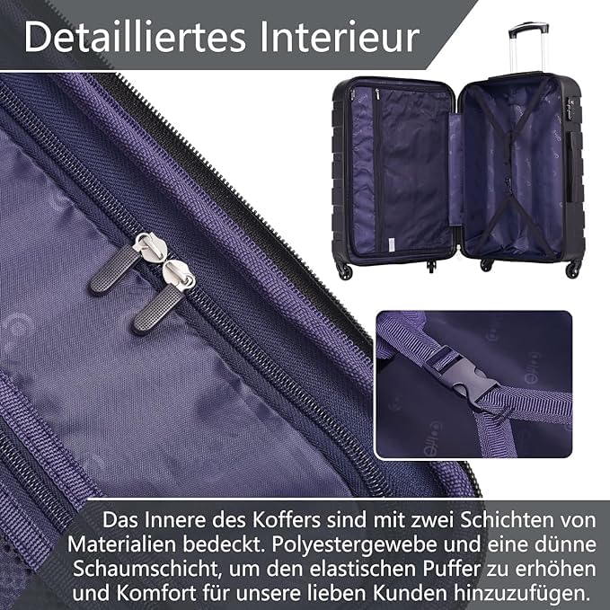 COOLIFE detailný pohľad na kufor