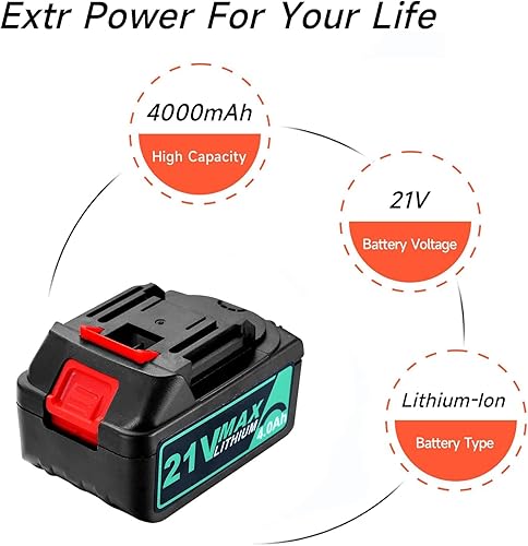 Miniatura 2 de AEWHALE Batería de iones de litio de 21V 4.0Ah