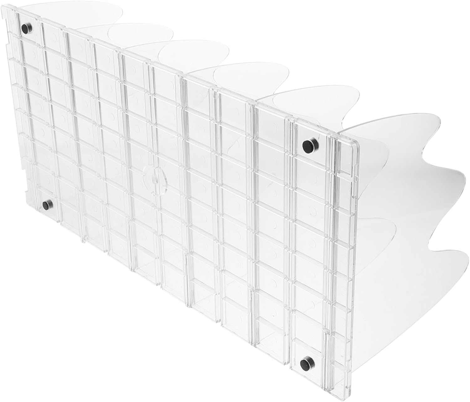 Acrylic Shelf Dividers for Closet Organization Multi-Functional Storage for Purses Bags and Bookshelves Easy Installation Versatile Design for Home Use