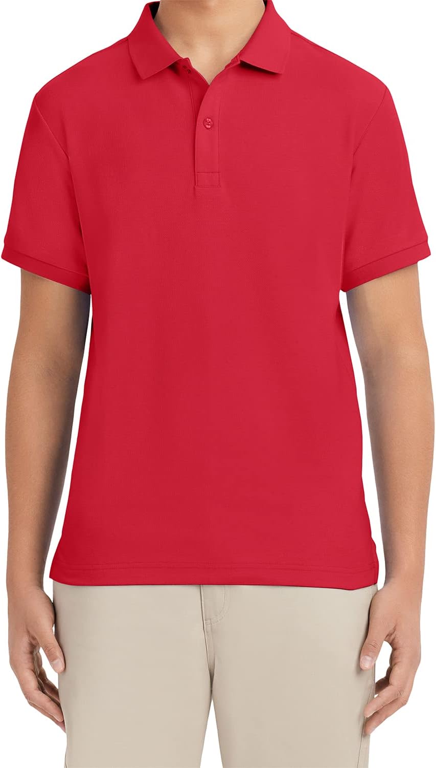 IZOD Uniform Men's Short Sleeve Pique Polo