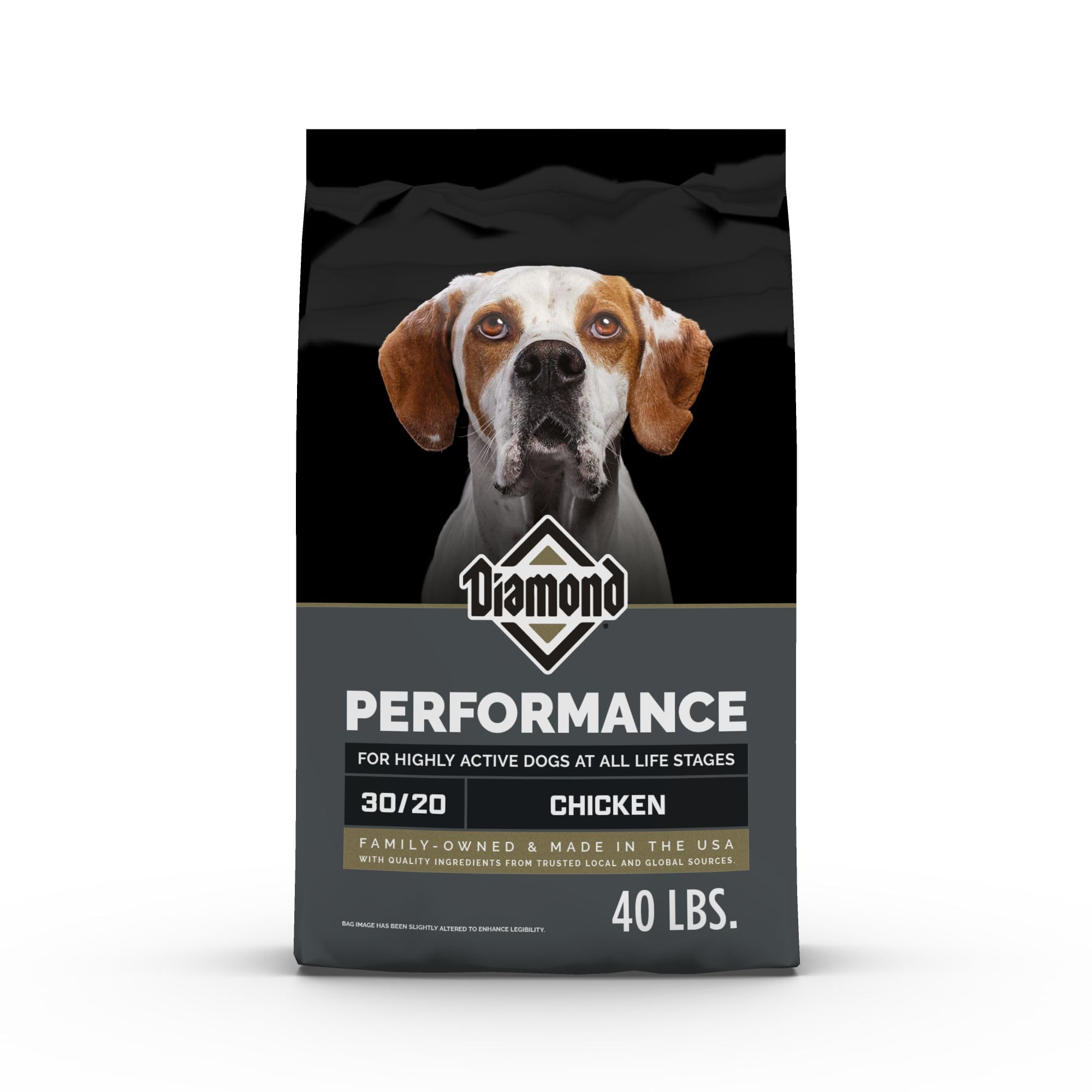 Diamond Performance Recipe for Highly Active Dogs at All Life Stages 40lb