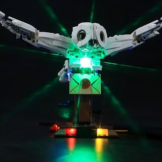 GEAMENT LED Light Kit Compatible with LEGO Hedwig - Lighting Set for 75979 Building Model (Model Set Not Included)