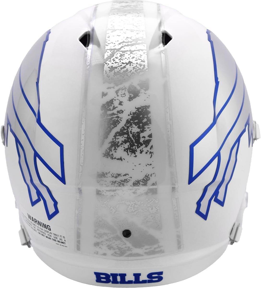 Buffalo Bills White 2025 Rivalries Riddell Speed Replica Full Size Football Helmet - NFL Replica Helmets