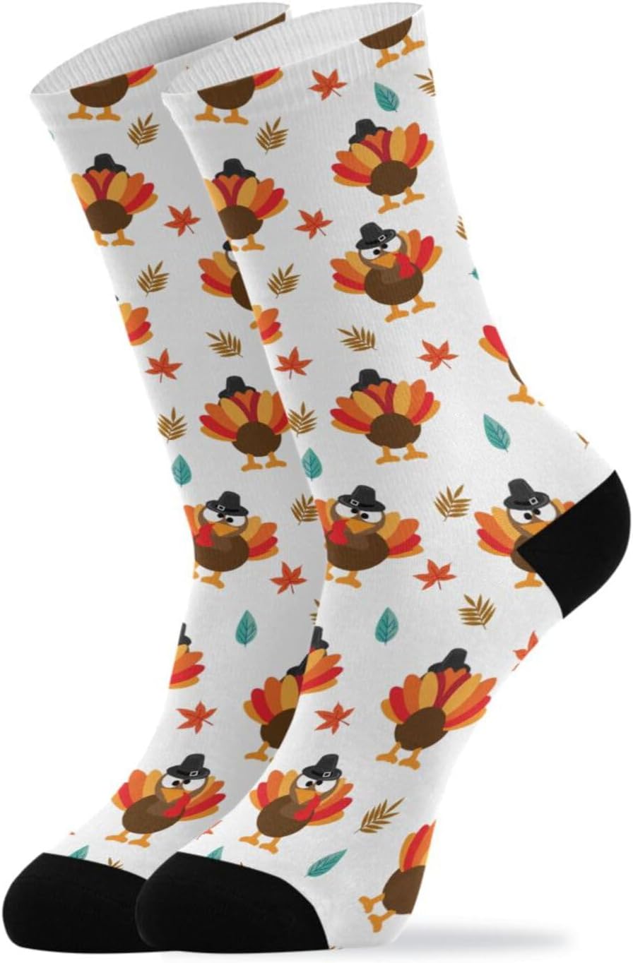 Athletic Crew Socks Fun Calf Tube Socks For Men Women