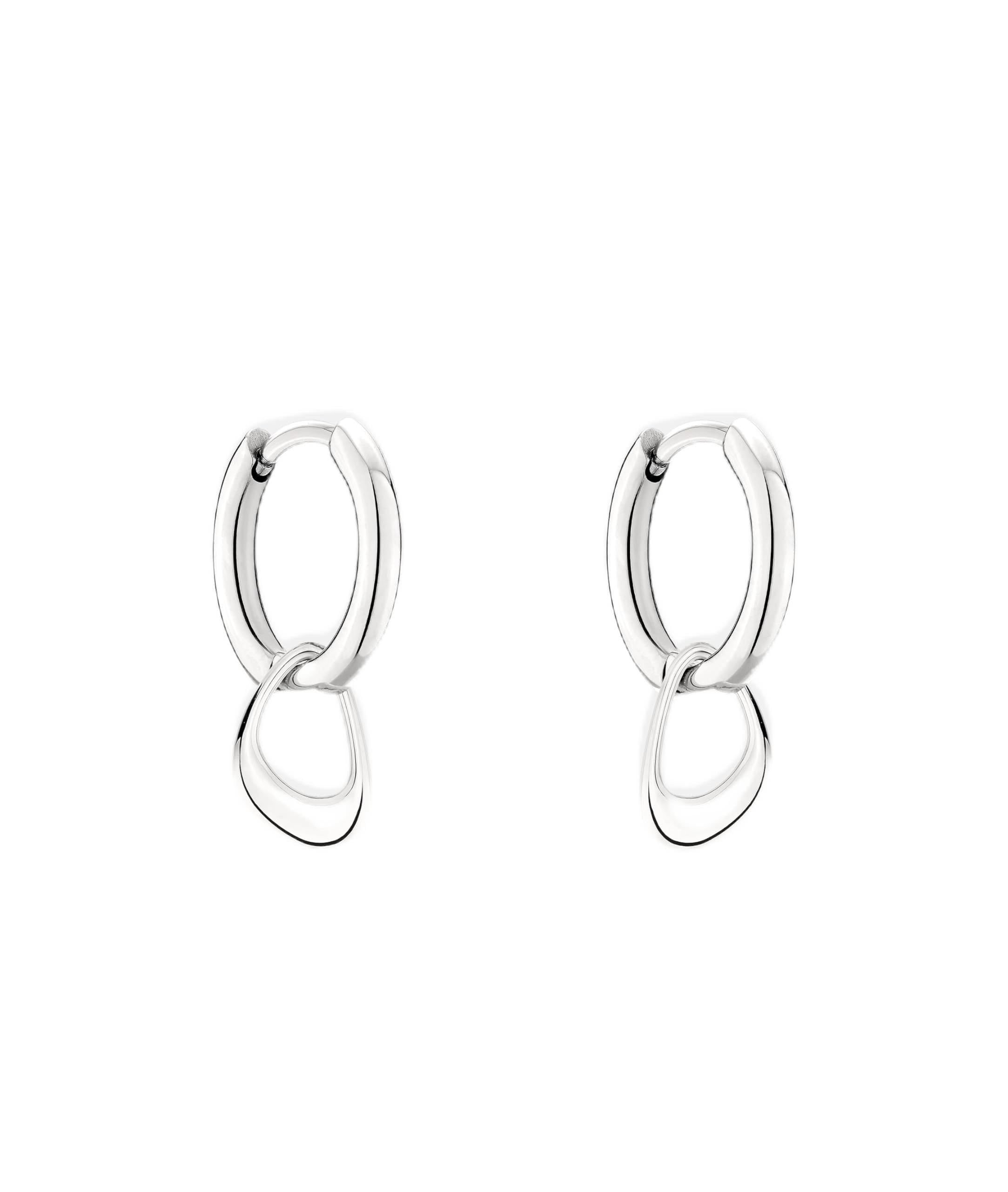 LIEBESKIND BERLIN Damenschmuck – Kette, Armband und Ohrringe mit angesagten organischen Formen aus Edelstahl in verschiedenen Farben - toll kombinierbar