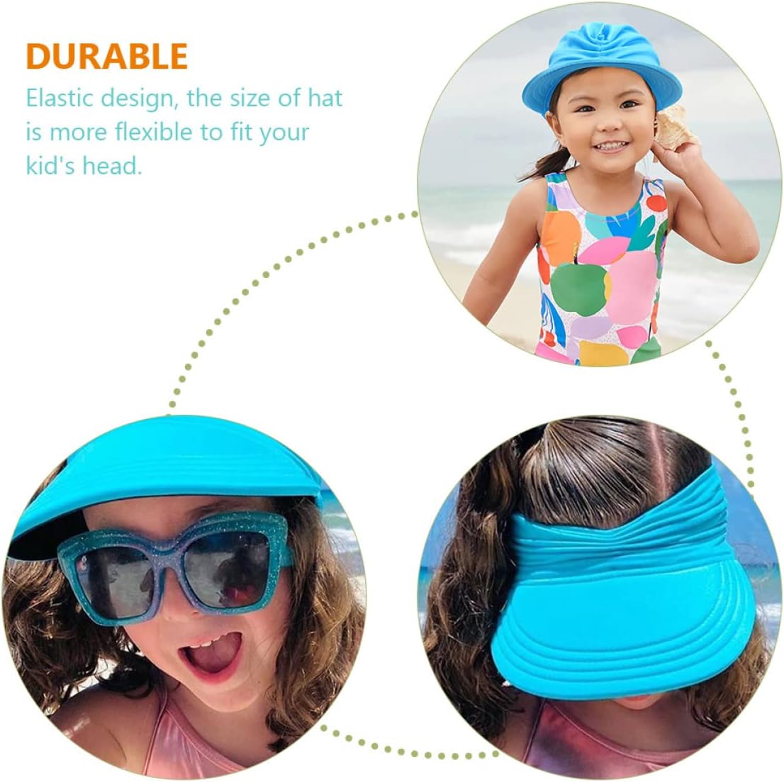4pcs Boy Girl Sun Hat Breathable Sun Hat for Boys Girls Comfortable Outdoor Cap for Beach Camping and Hot Days Stylish Versatile Design Fits Ages Lake