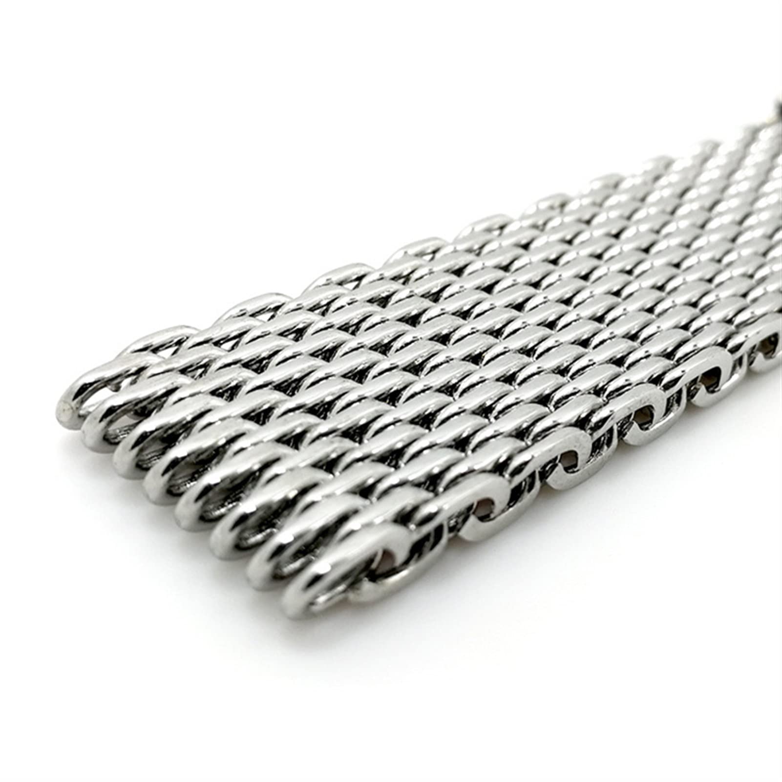 Milanaise Shark Mesh Armband für Breitling Seiko OMG Uhrenarmband 20 mm 22 mm Edelstahl Uhrenarmband