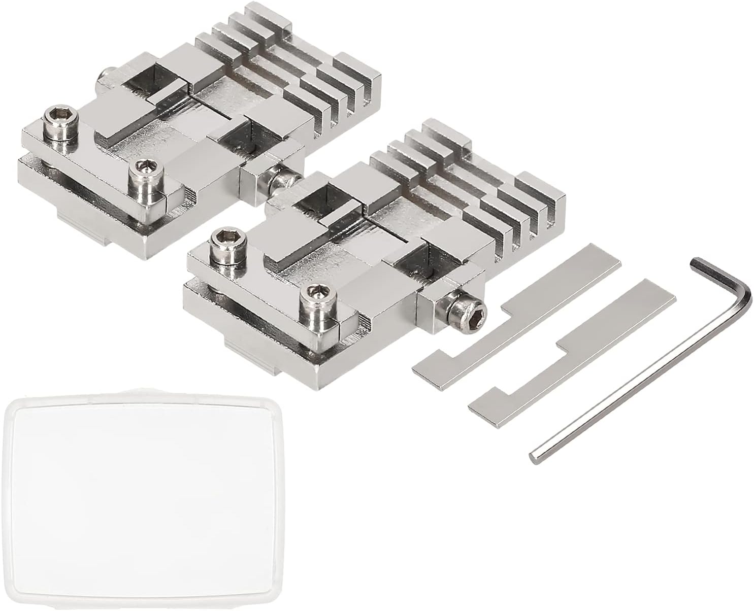 Key Cutting Machine Accessories Universal Key Clamping Fixture with Storage Box Multifunction General Key Fixtures for Key Cutting Machines