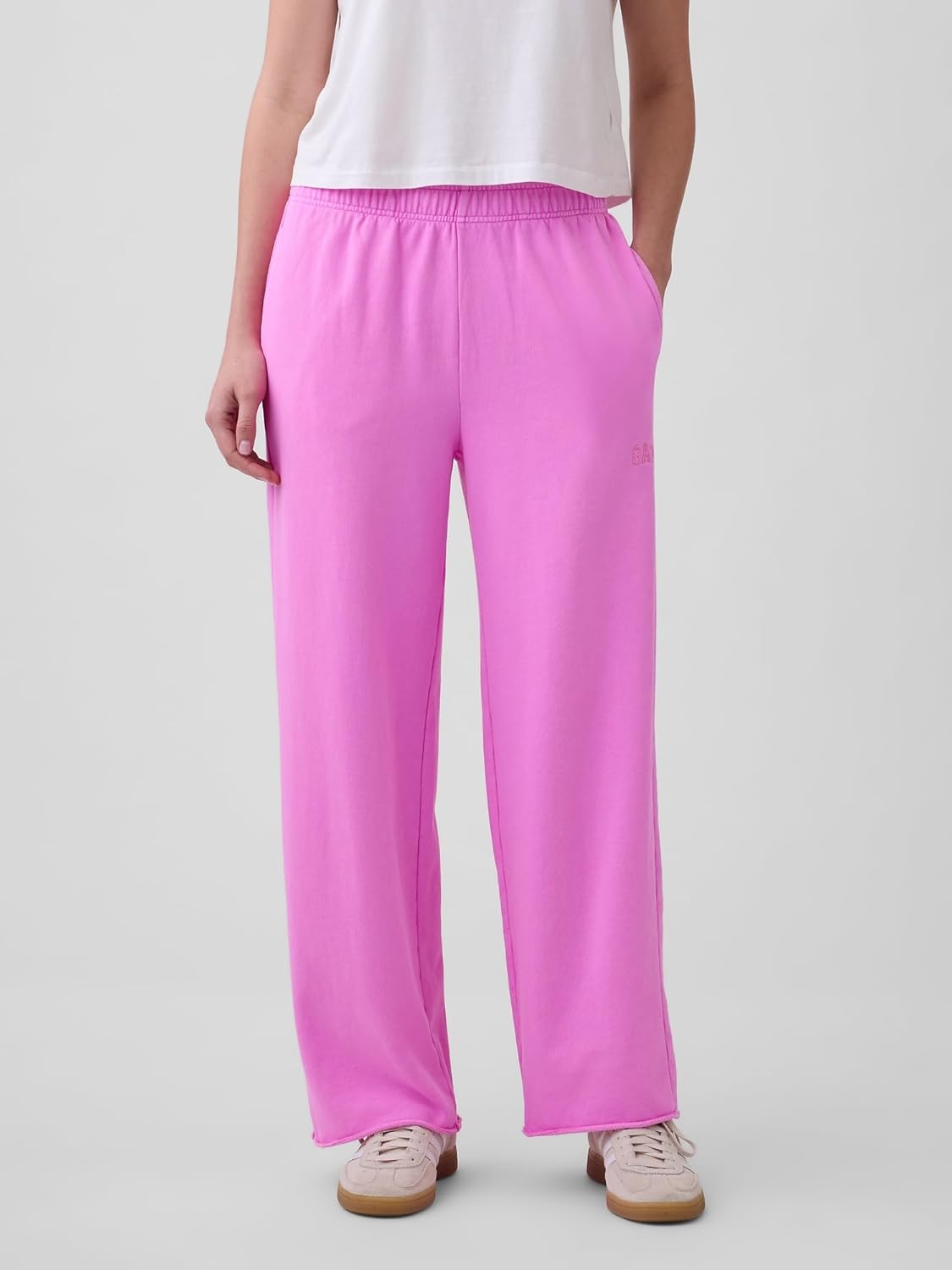GAP Womens French Tery Logo Jogger