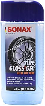 SONAX 235200-6-6PK Tire Gloss Gel - 16.9 fl. oz., Case of 6
