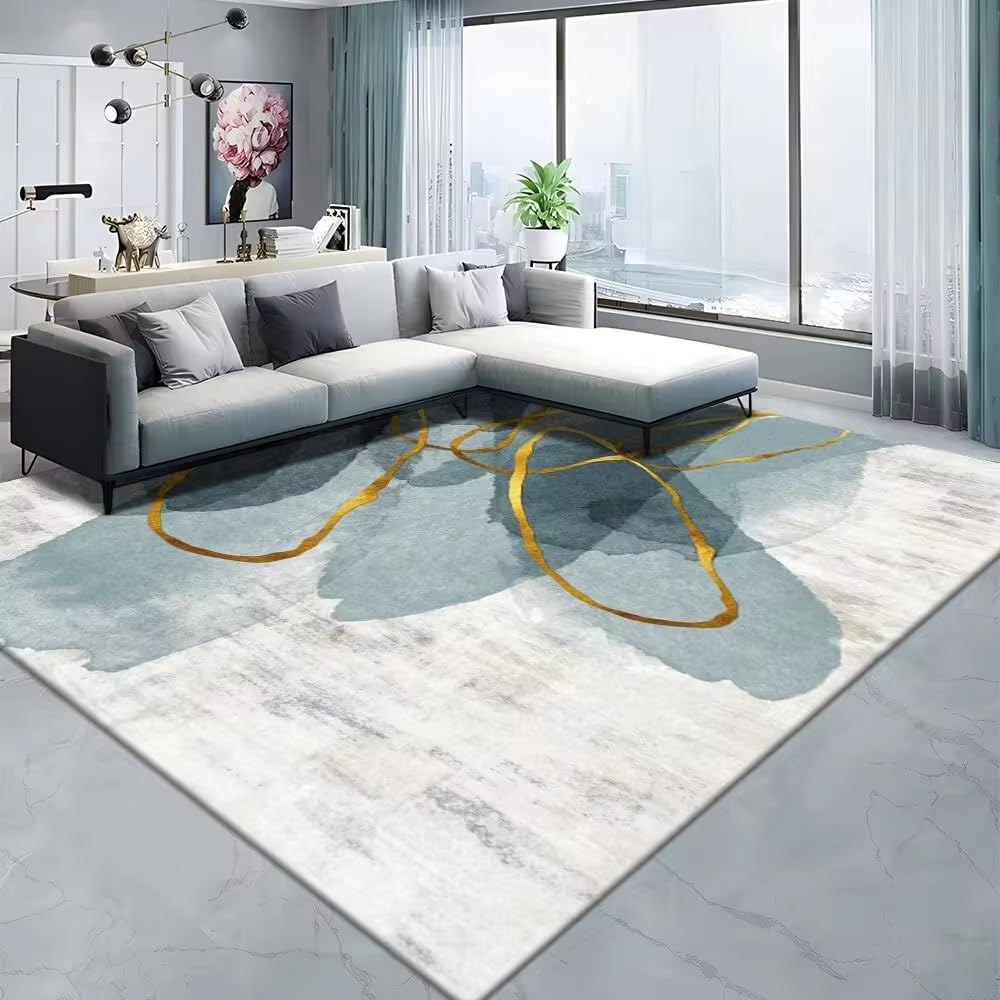Alfombra nórdica Morandi con diseño de color elegante para dormitorio actual