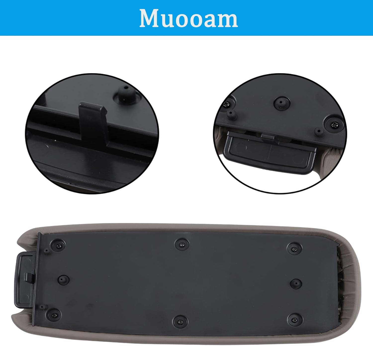 Gray Center Console Lid Replacement for Bla-zer 1998-2004