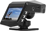 Front Rear Dash Camera, 10MP Dashboard Camera with 2.0 Inch Display Screen, 170° Wide Angle, Loop Recording, IR Night Vision, Parking Monitor Center Console Dash Cam Recorder