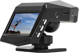 Front Rear Dash Camera, 10MP Dashboard Camera with 2.0 Inch Display Screen, 170° Wide Angle, Loop Recording, IR Night Vision, Parking Monitor Center Console Dash Cam Recorder