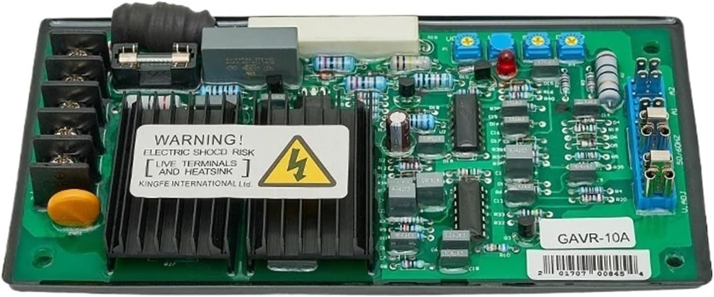 AVR 10A Automatic Voltage Regulator Big Power Ac Brushless Phase Stabilizer 1Pcs
