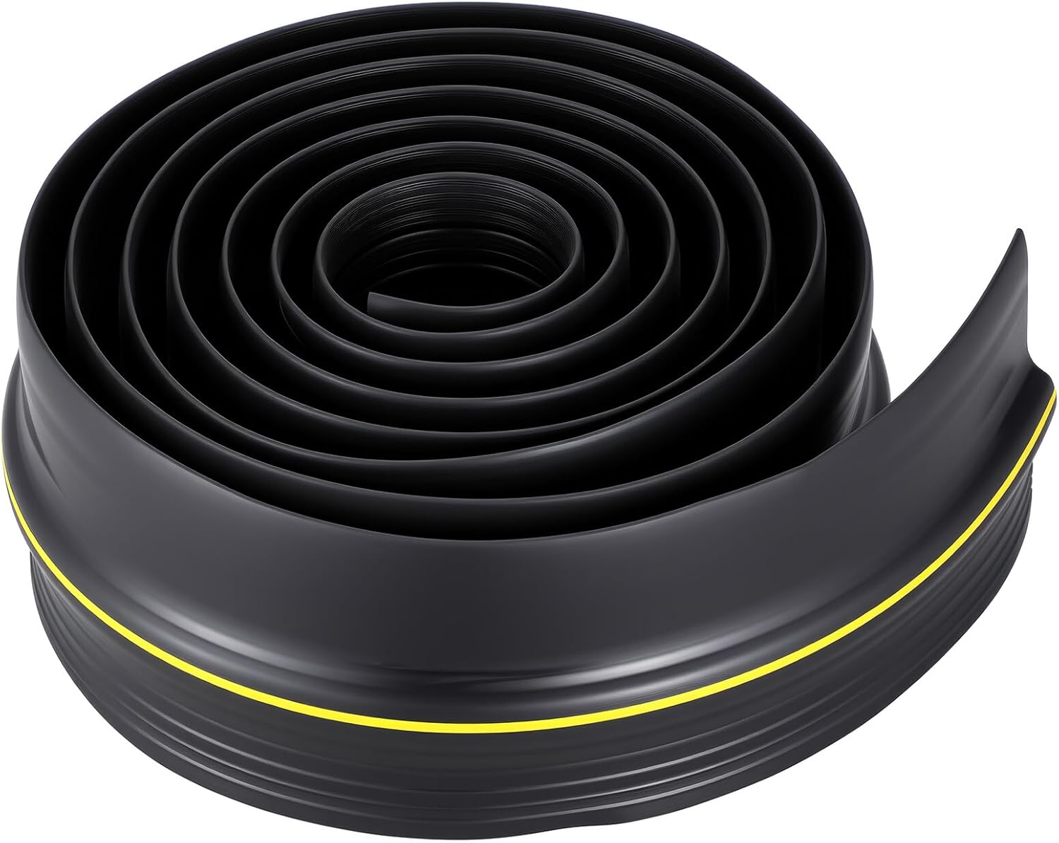 TEHAUX Garage Door Seal Bottom Rubber Strip 3 Meter Weatherproof Threshold Seal for Water and Draft Protection