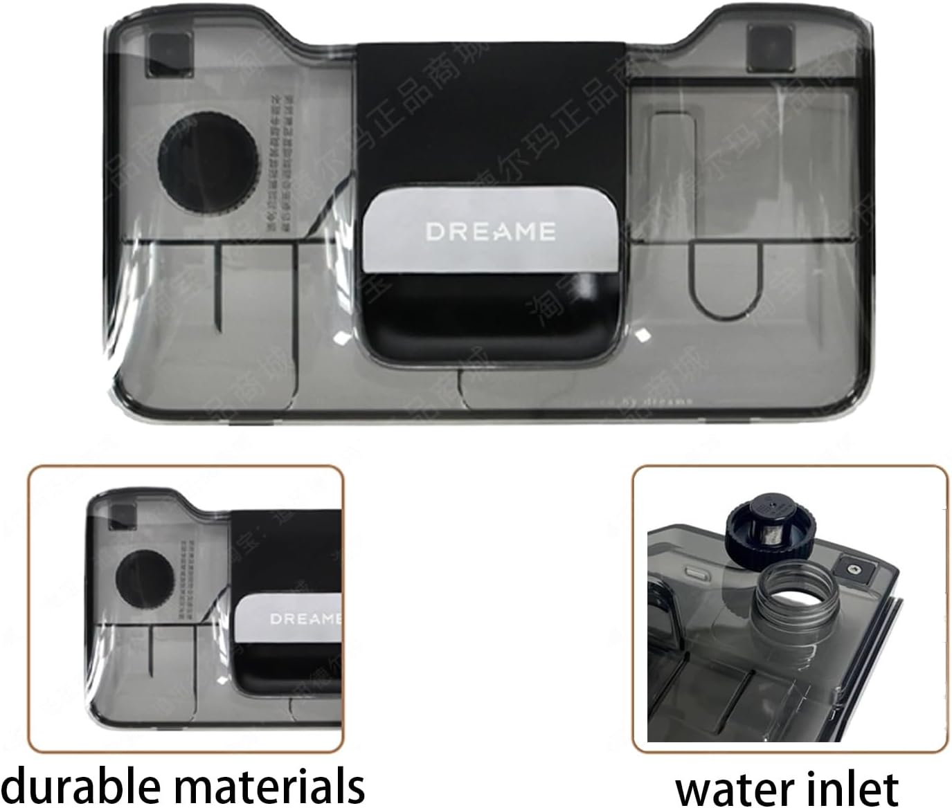 Clean Water Tank Parts Compatible with Dreame H12 Pro FlexReach / H15 Pro Cordless Wet and Dry Vacuum Cleaner Spare Part,Cordless Wet Dry Vacuum Cleaner,Accessories Replacement Clean Water Tank.
