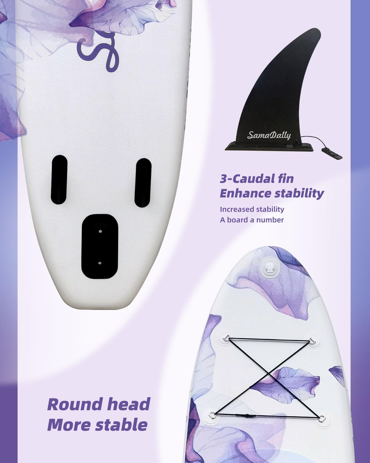 Amazon | SamaDally インフレータブル スタンドアップパドルボード，め