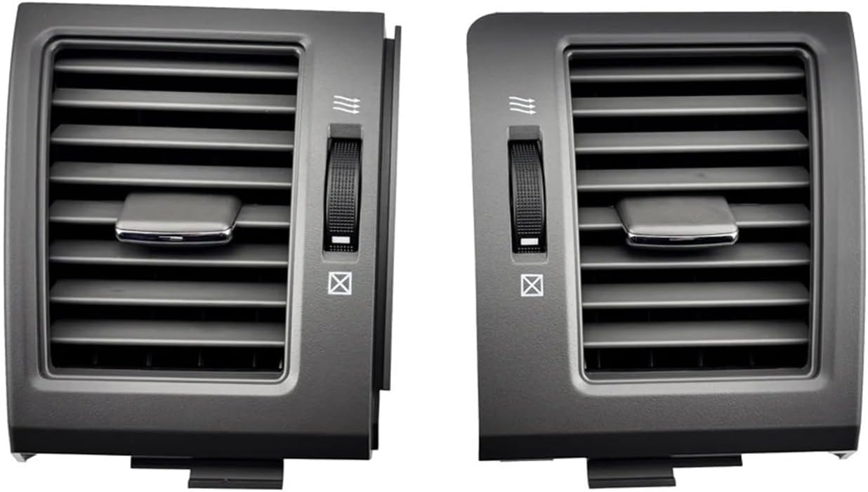 Automotive Air Conditioning Vents Car Dashboard Middle A/C Air Conditioner Outlet Assembly Fit For Toyota Land Cruiser LC200 2008-2013 Conditioning Vents nice-looking(Gray-LHD-RHD-B)