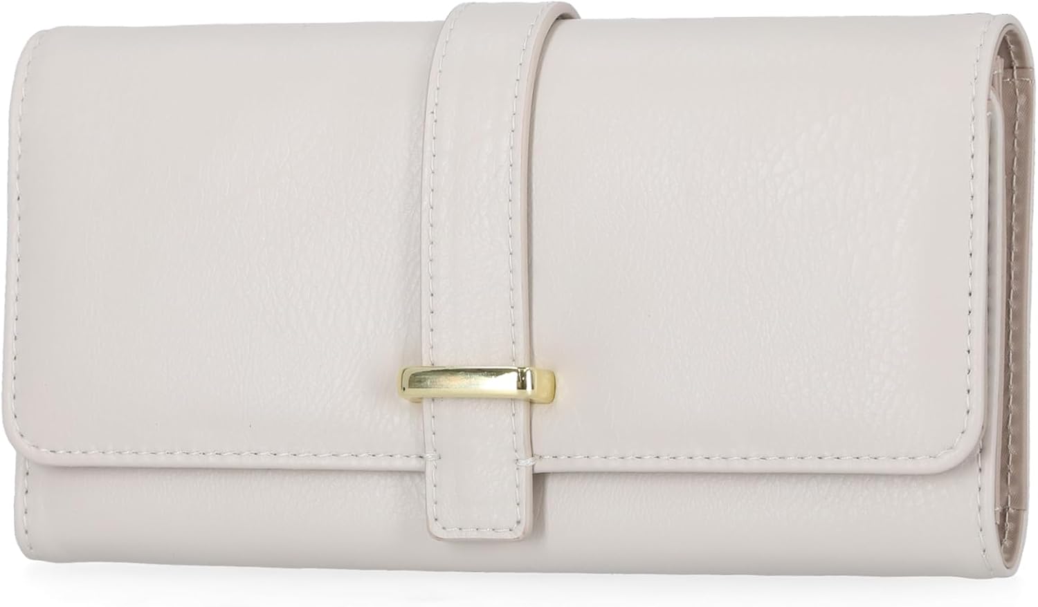 Mundi File Master Womens RFID Blocking Wallet Clutch Organizer With Change Pocket