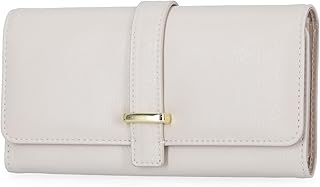 Mundi File Master Womens RFID Blocking Wallet Clutch Organizer With Change Pocket